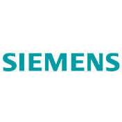 Ein Logo der Firma Siemens