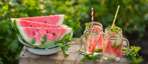 Tipp gegen Sommerhitze: Wassermelonen spenden viel Flüssigkeit - und schmecken lecker.