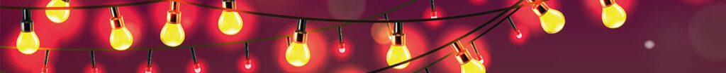 GUNST LateLightShopping - Bildausschnitt mit einer Lichterkette