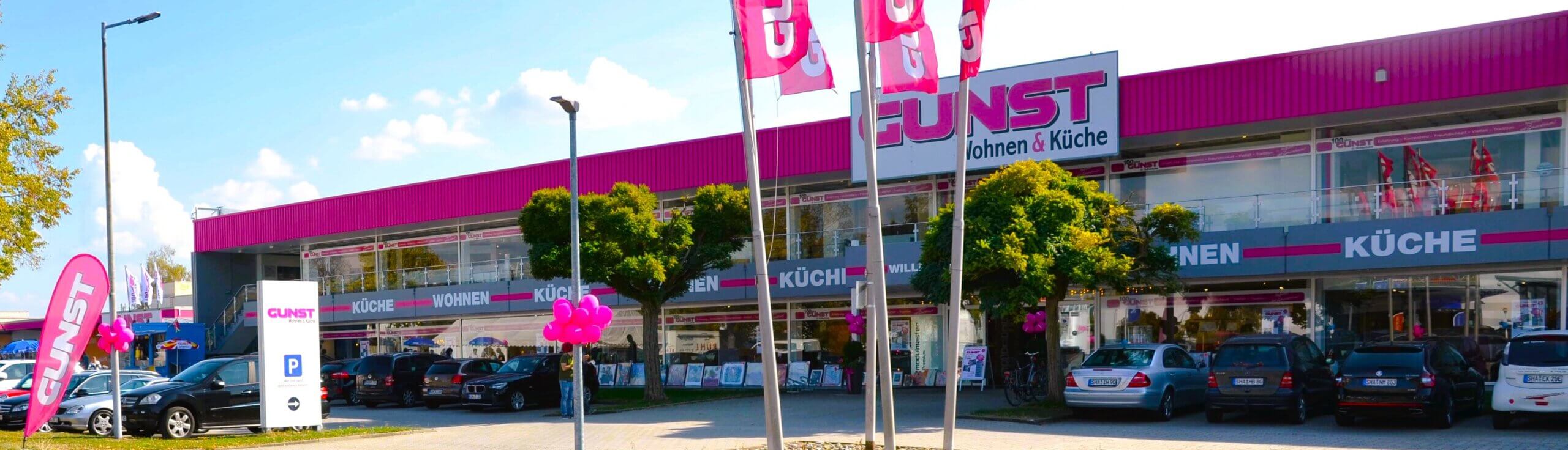 Frontansicht Möbelhaus GUNST in Schwäbisch Hall