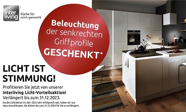 Beitragsbild Interliving Aktion "Beleuchtung geschenkt"